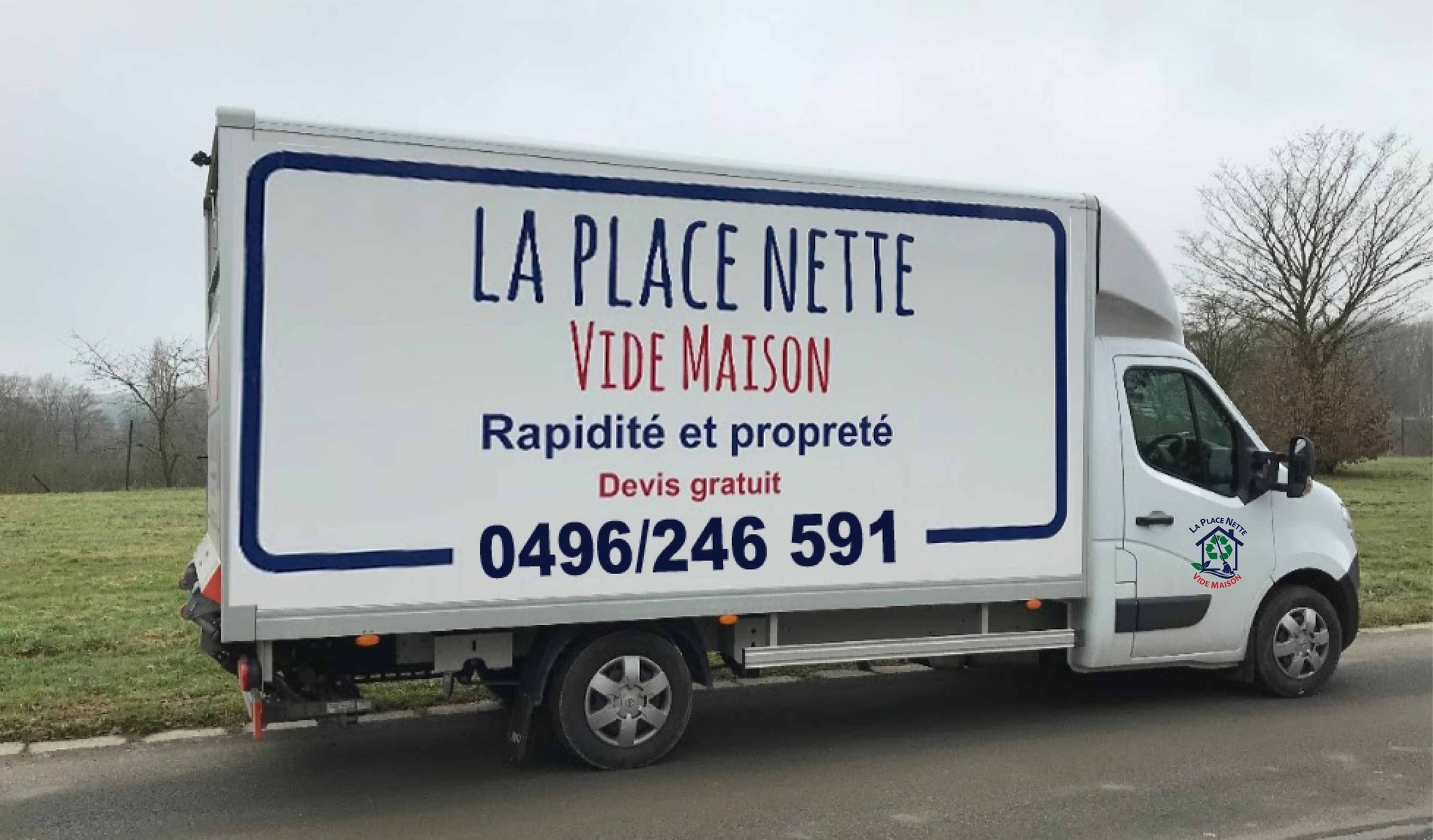 Vide maison La Place Nette - intervention en Belgique